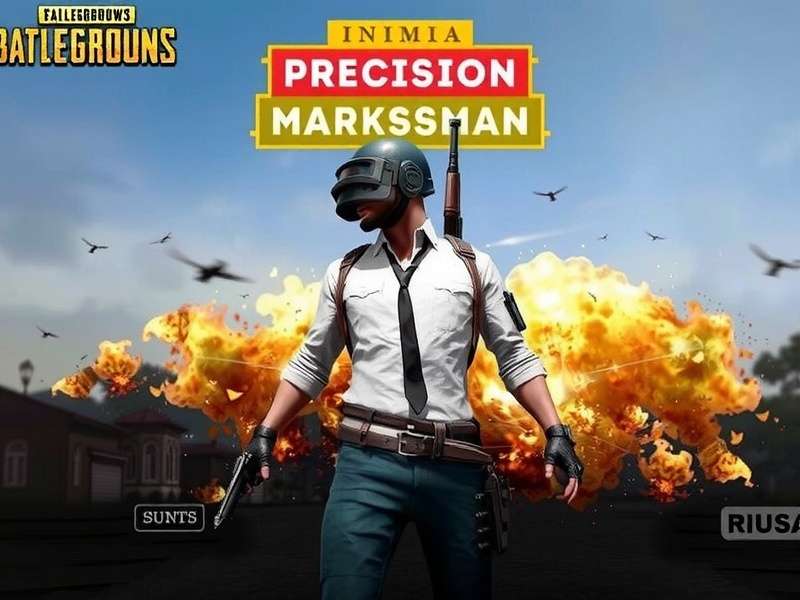 PUBG India Precision Marksman Official Artwork PUBG India Precision Marksman Game Cover